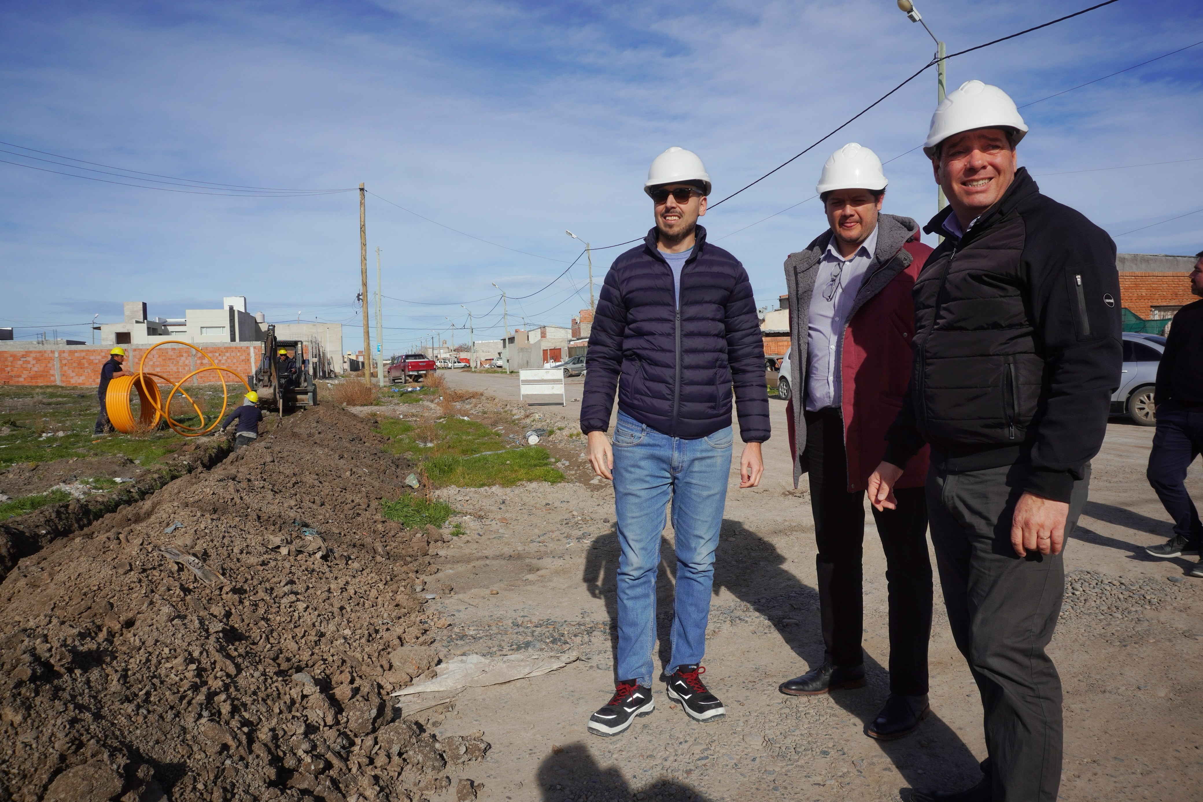 Rawson: avanza la extensión de la red de gas en el barrio Gregorio Mayo awson: avanza la extensión de la red de gas en el barrio Gregorio Mayo