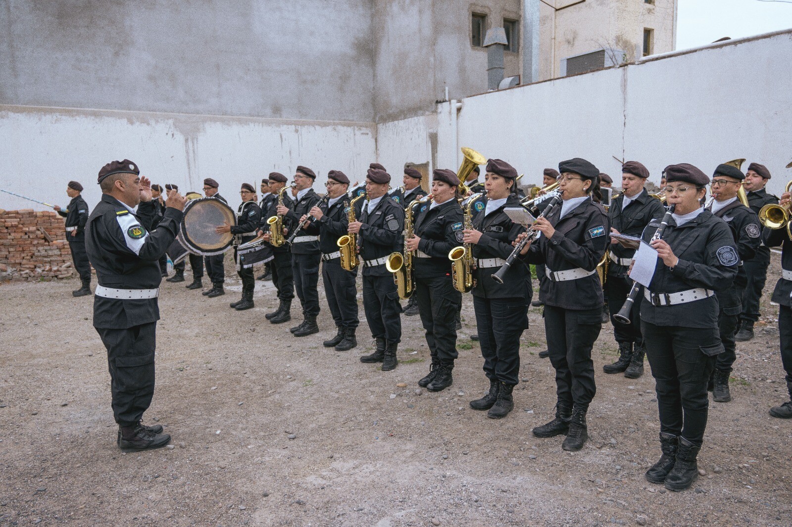 La Municipalidad de Rawson acompañó la celebración por los 69 años de la Banda de Música de la Policía del Chubut