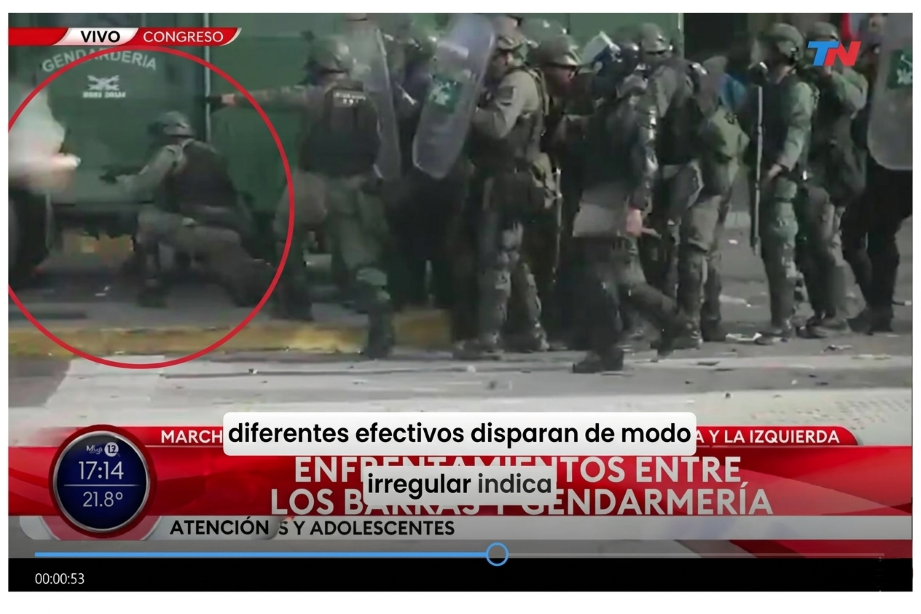 Pidieron juicio oral para el gendarme acusado de disparar contra el fotorreportero Pablo Grillo durante una manifestación frente al Congreso en 2025