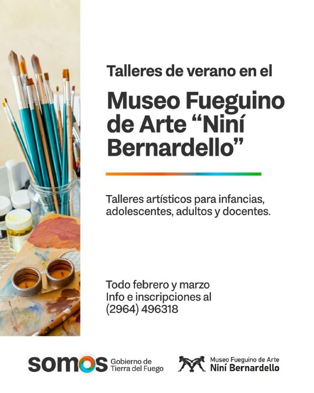 INICIAN LOS TALLERES DE VERANO EN EL MUSEO “NINI BERNARDELLO