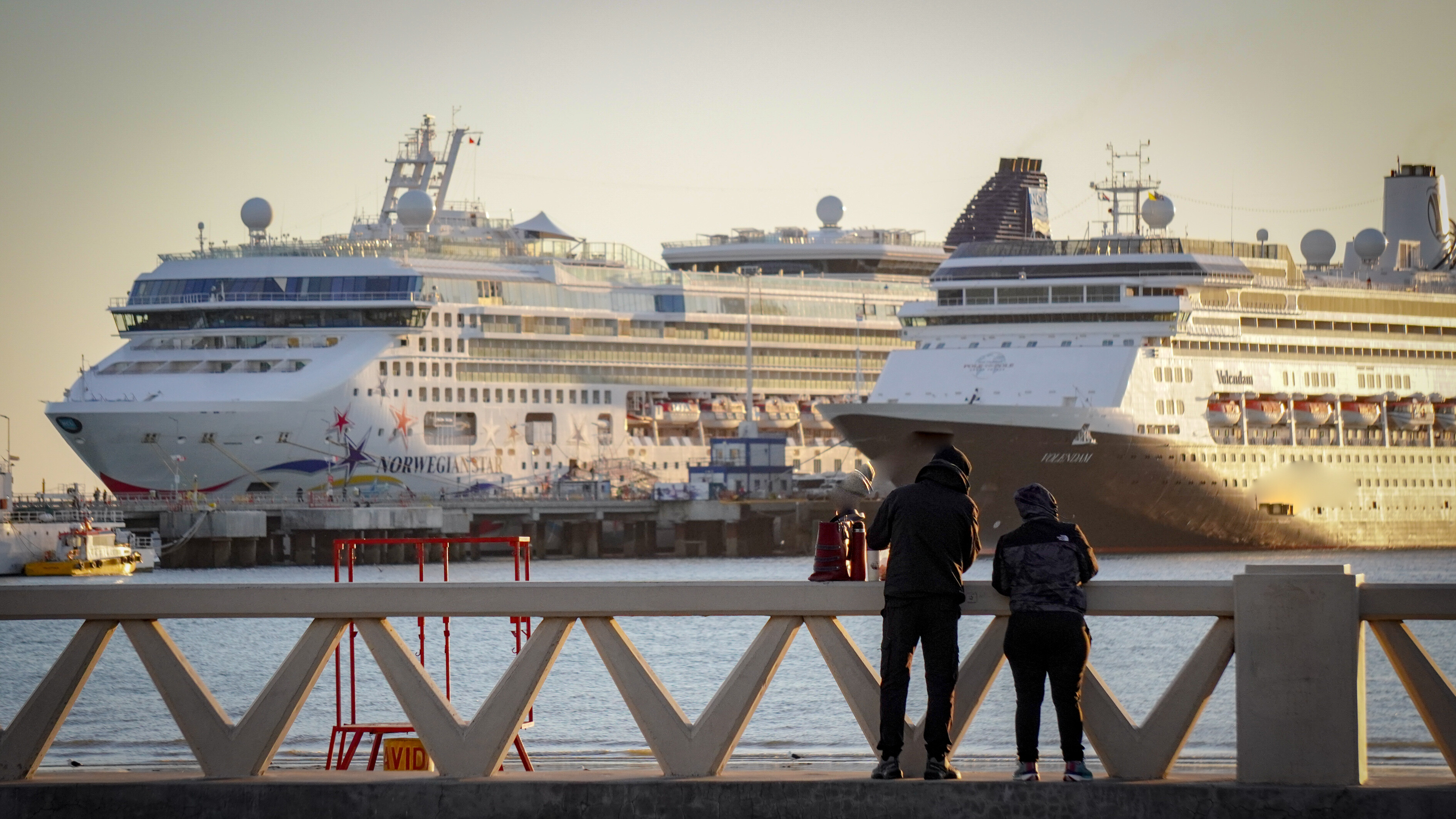 Cruceros en Chubut: nueva jornada de doble arribo en Puerto Madryn