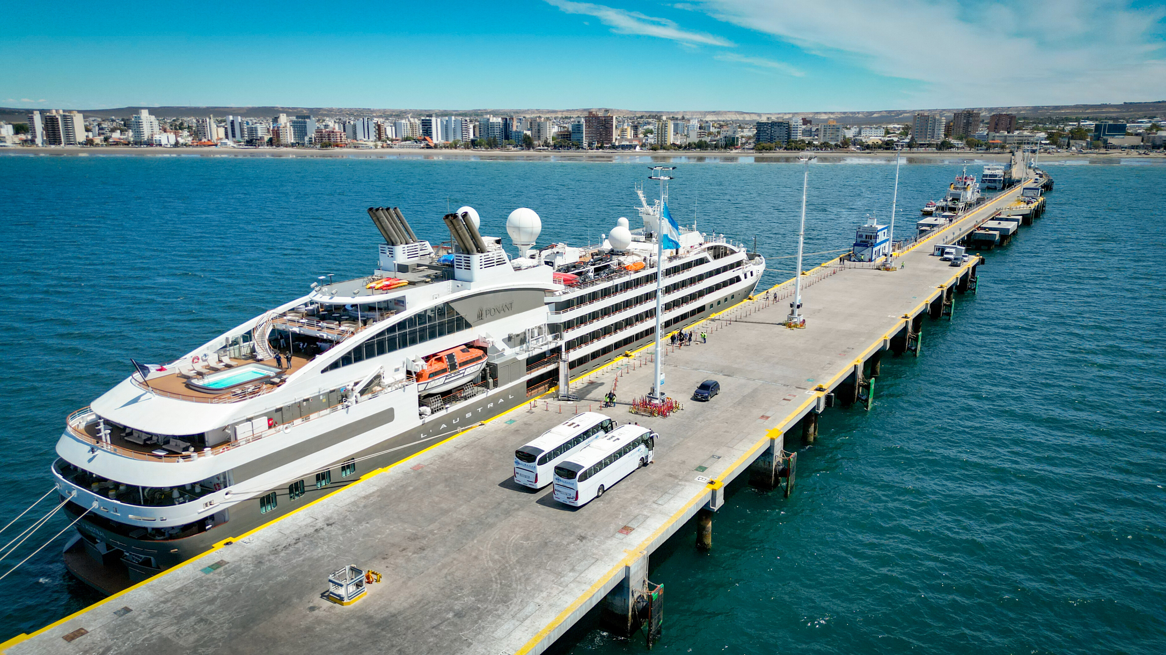 Chubut continúa fortaleciendo su posicionamiento en el turismo de cruceros