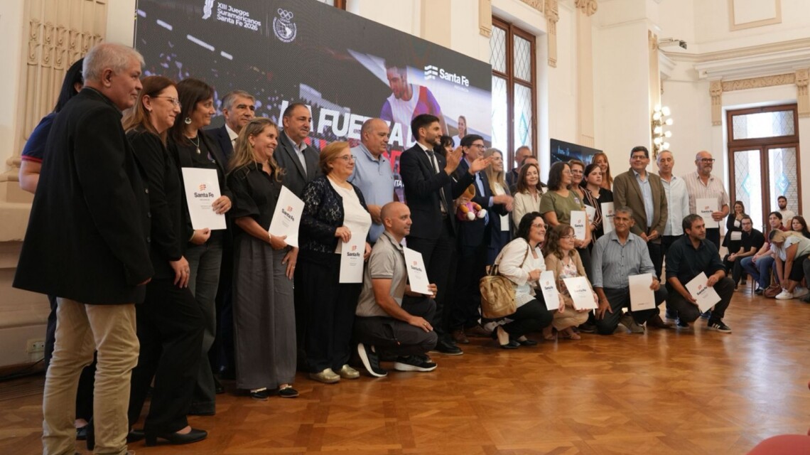 Pullaro: “Los Juegos Suramericanos serán el despegue definitivo de Santa Fe”