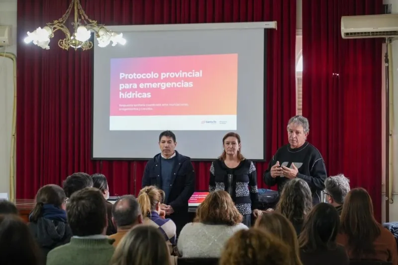 El Niño: Santa Fe fue sede del segundo encuentro de capacitación para equipos de salud
