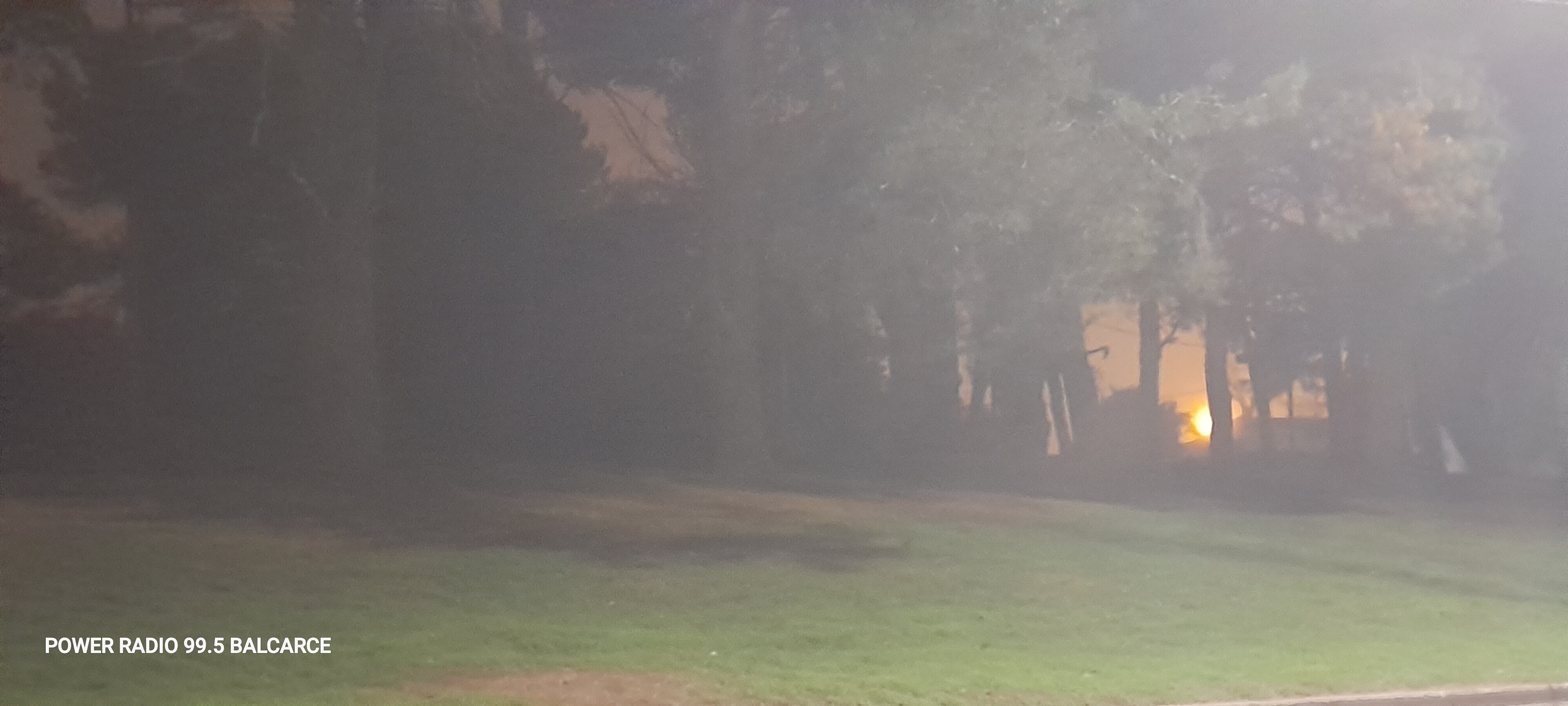 Espacios clave a oscuras: sin luz la Plaza Libertad y parte del Cerro El Triunfo