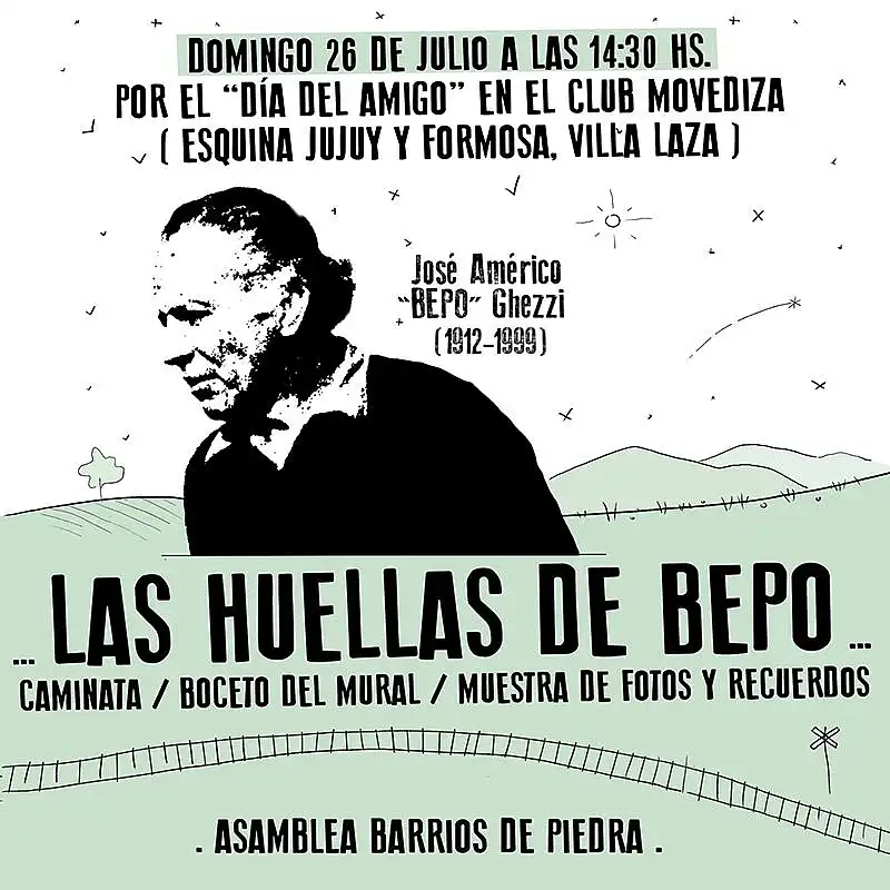 «Las huellas de Bepo»: organizan una caminata y actividades comunitarias para recordar al mítico croto tandilense