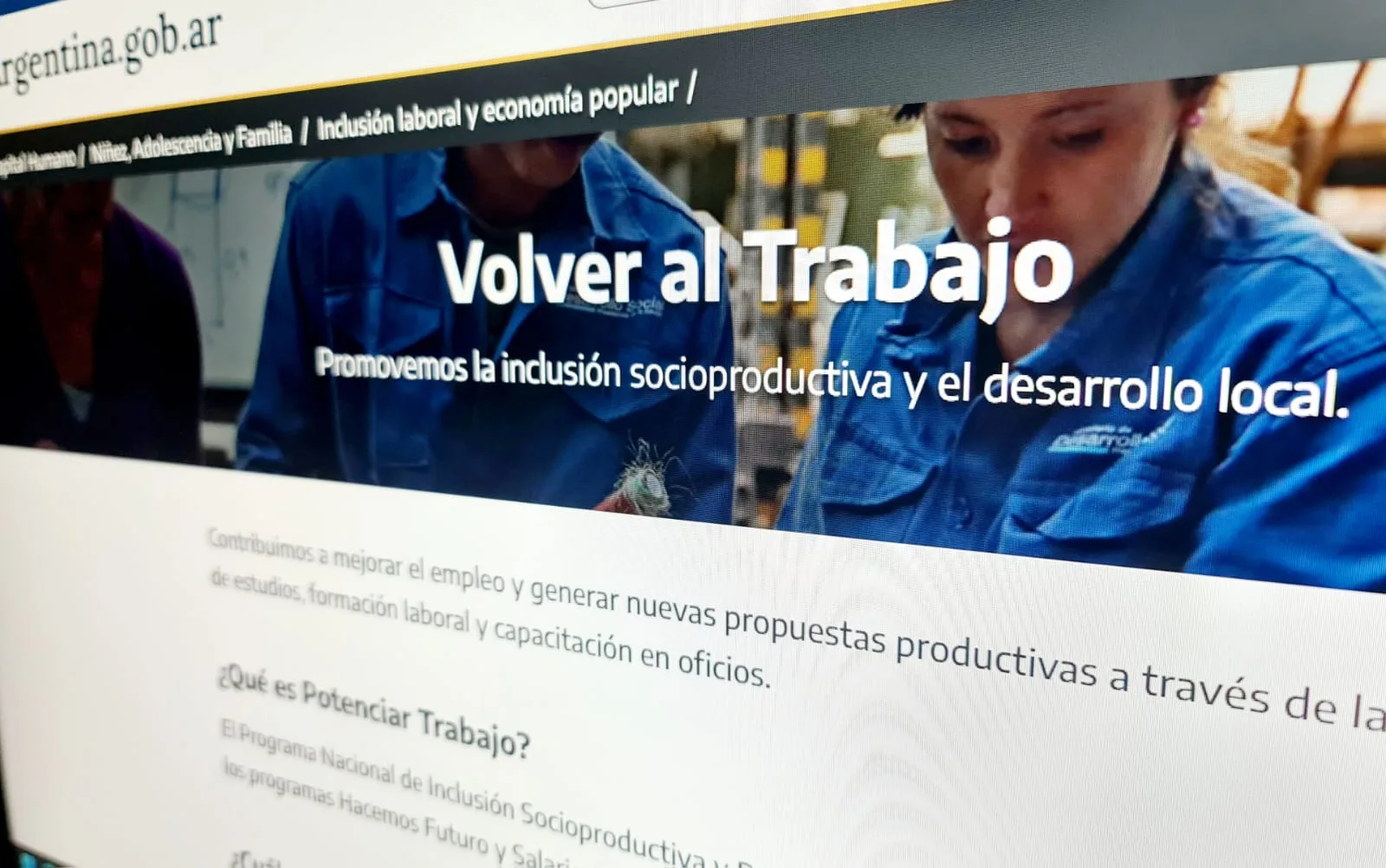 La Justicia suspendió la eliminación de Volver al Trabajo