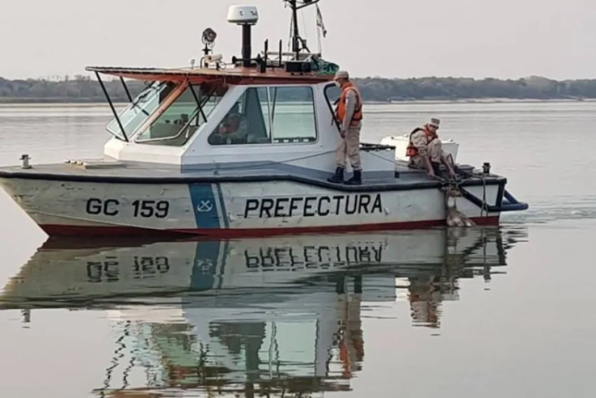 Prefectura fue atacada a tiros por pescadores brasileños en la frontera con Corrientes
