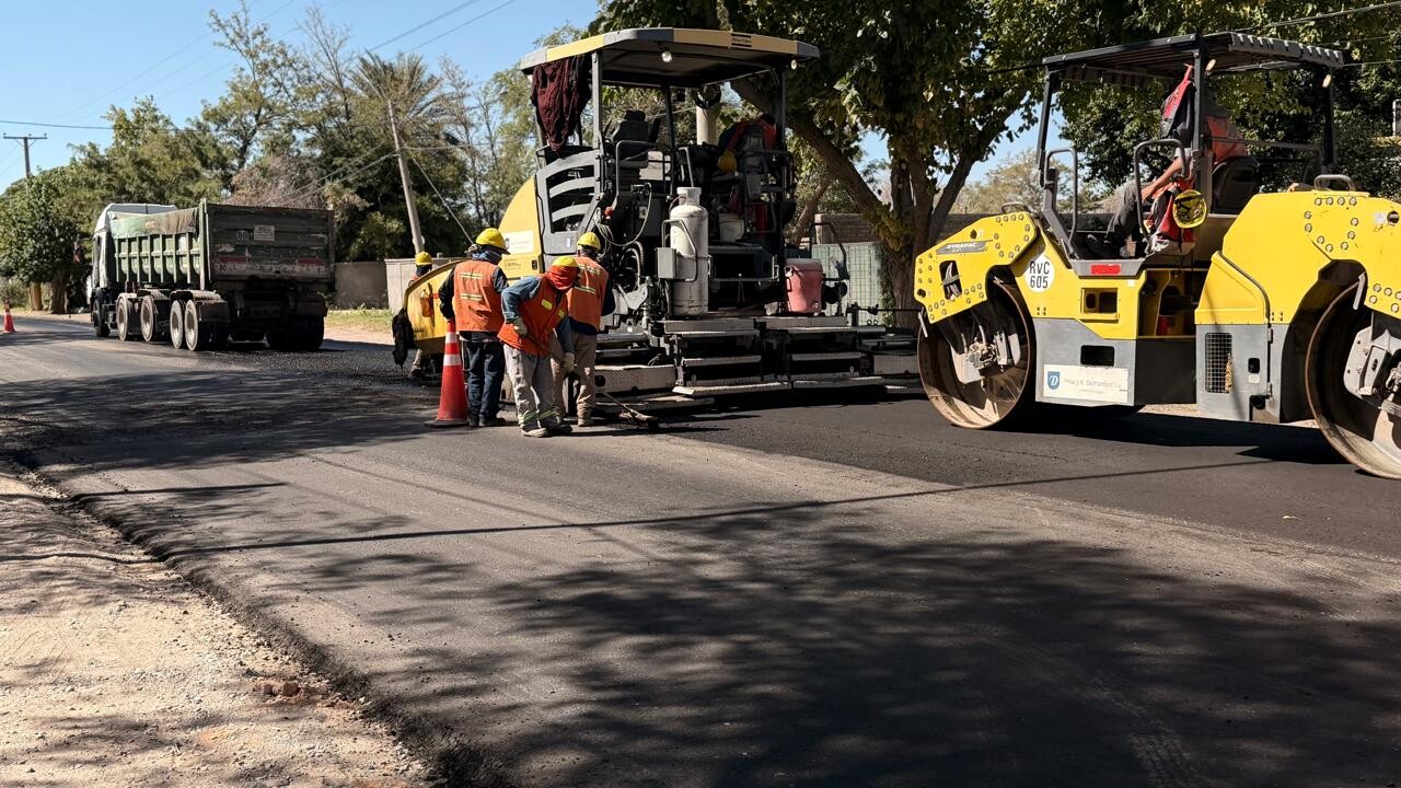 24395.jpg San Juan; La Provincia avanza con otros 9 kilómetros de repavimentación en avenida Libertador