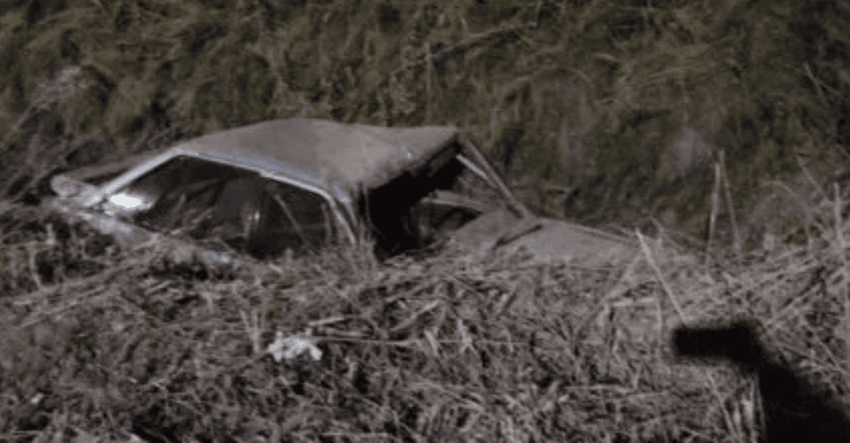 Se durmió al volante y cayó a un desagüe en Ruta 270, 25 de Mayo