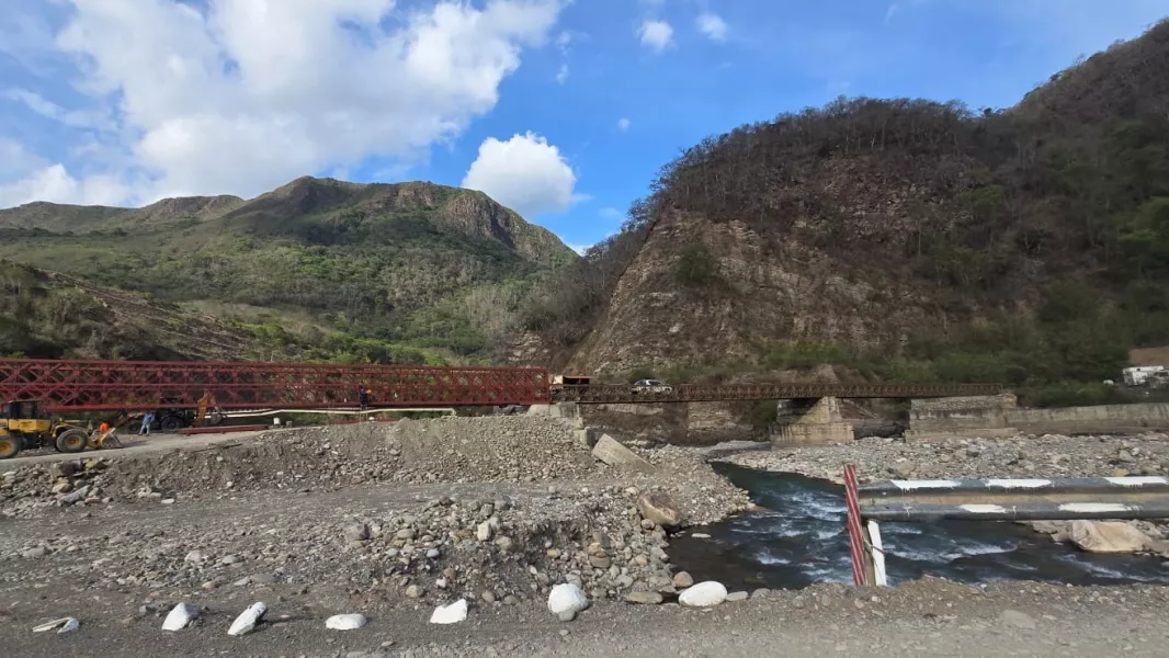 Salta avanza con un nuevo tramo del puente internacional de los toldos para mejorar la conexión con bolivia