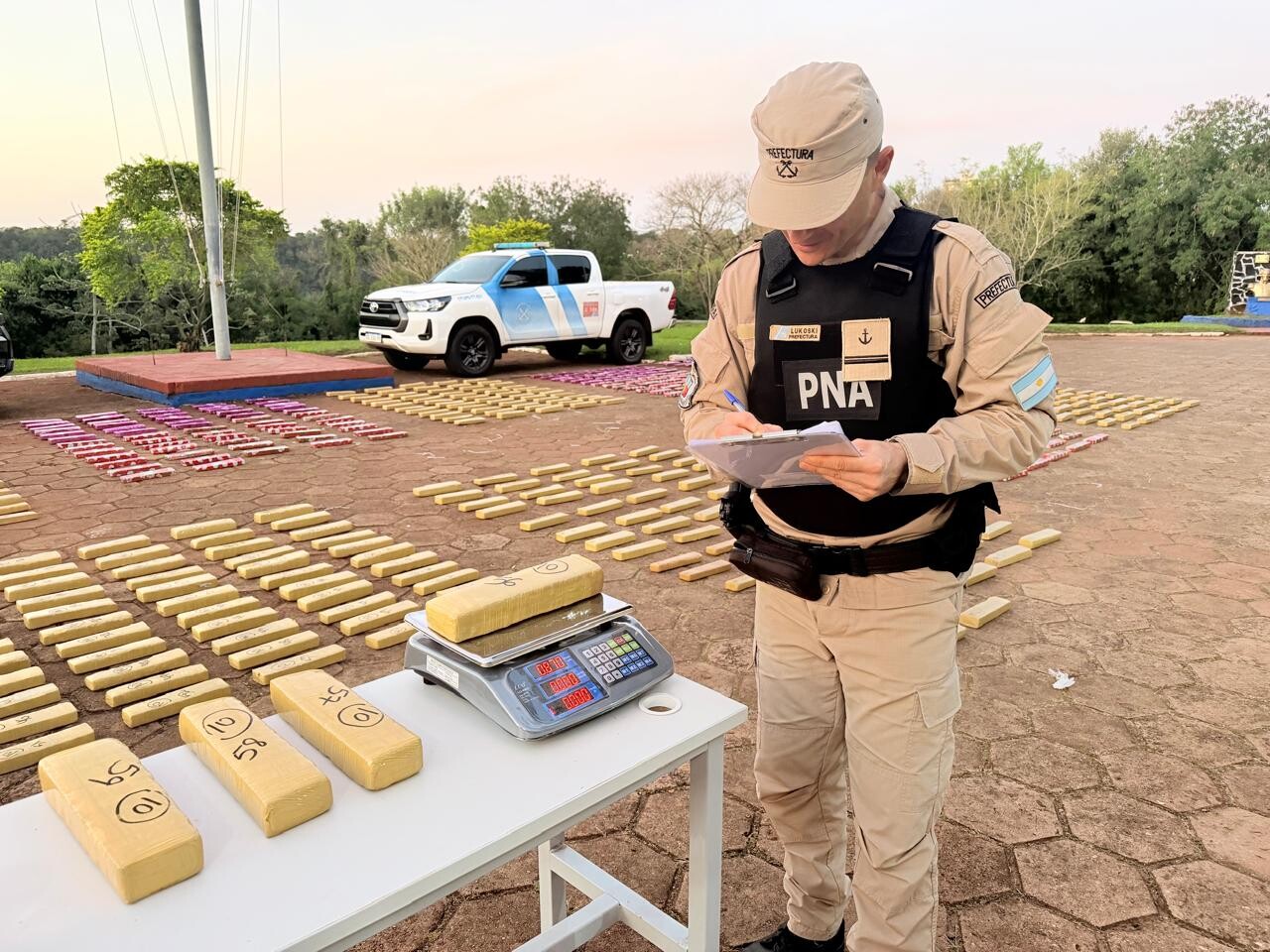 262905.jpg Puerto Iguazú: secuestran más de 573 kilos de marihuana valuados en .165 millones
