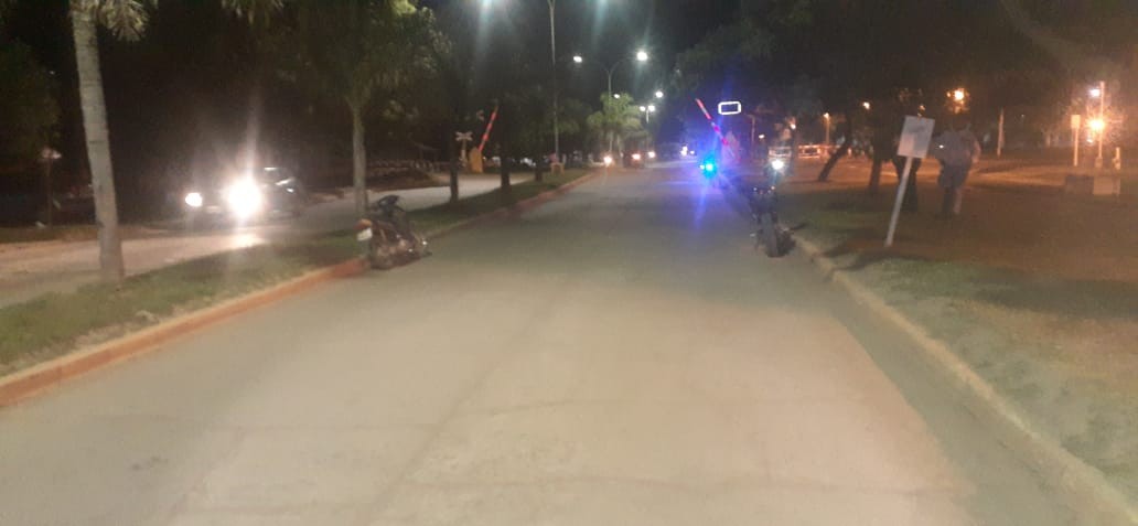 «Ceres: choque entre dos motocicletas dejó a dos jóvenes con lesiones leves»