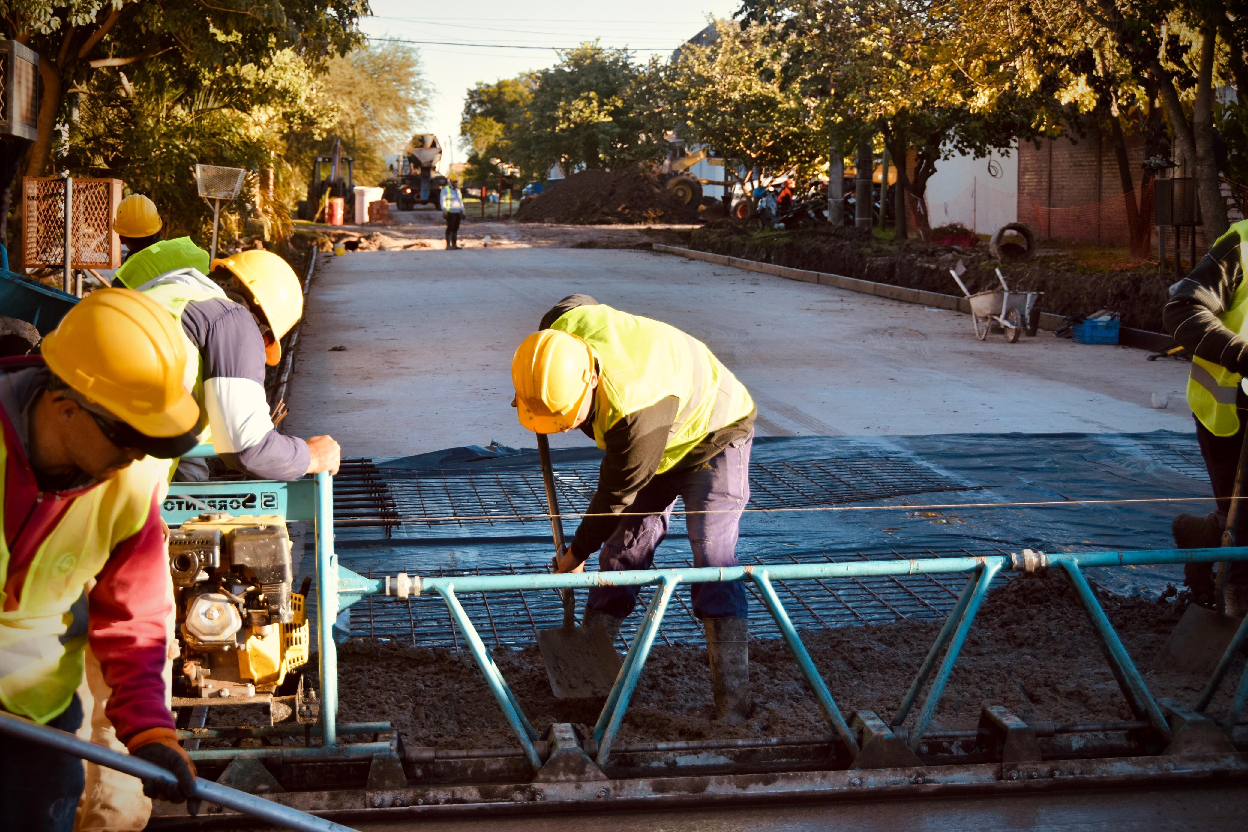 AVANZAN LAS NUEVAS OBRAS DE PAVIMENTO EN LA ZONA NORTE DE RESISTENCIA