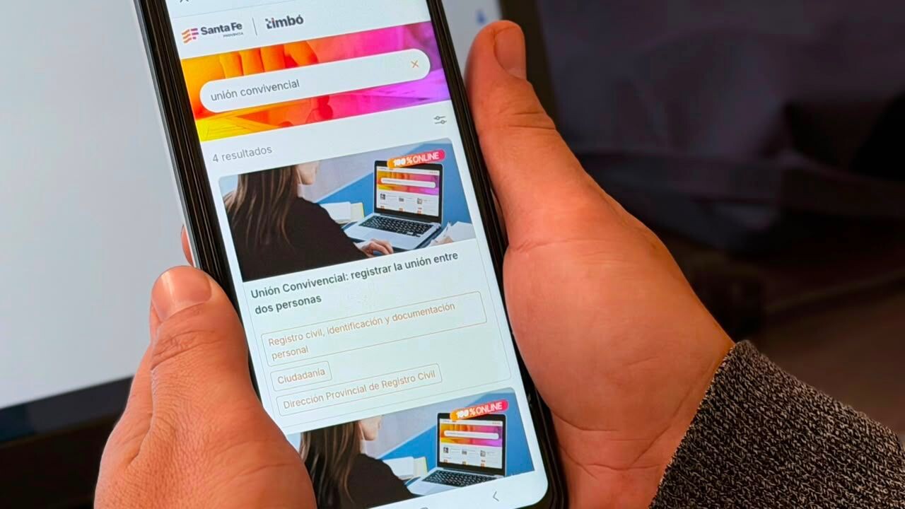 Las uniones convivenciales ya pueden tramitarse por la app Mi Santa Fe