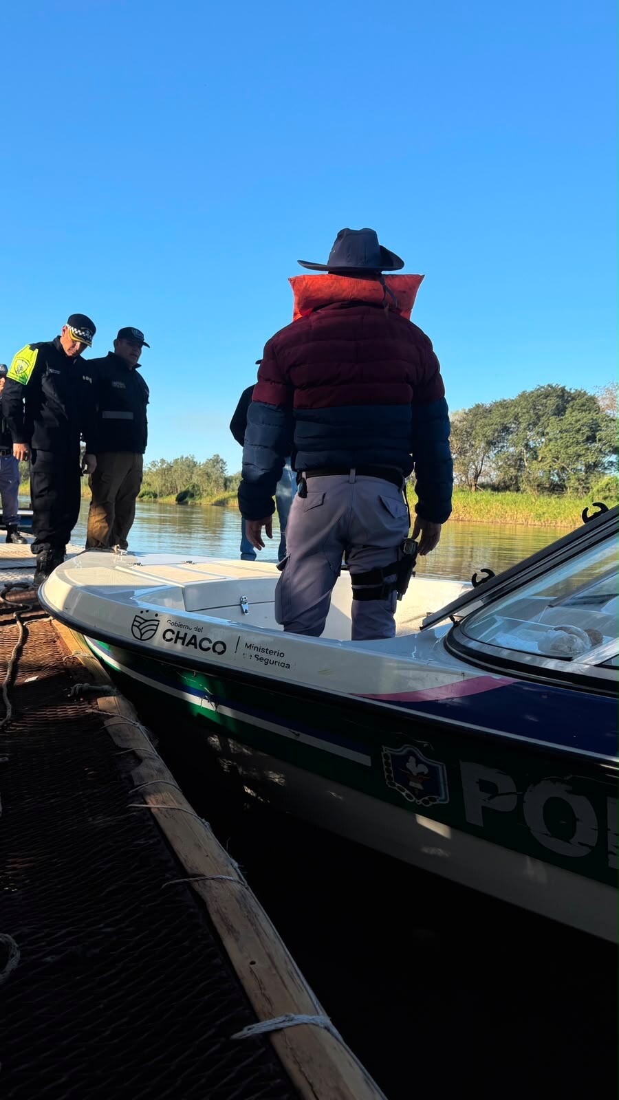 LA POLICÍA DEL CHACO SUMA RECURSOS AL OPERATIVO PARA ENCONTRAR A FABIÁN FALCÓN