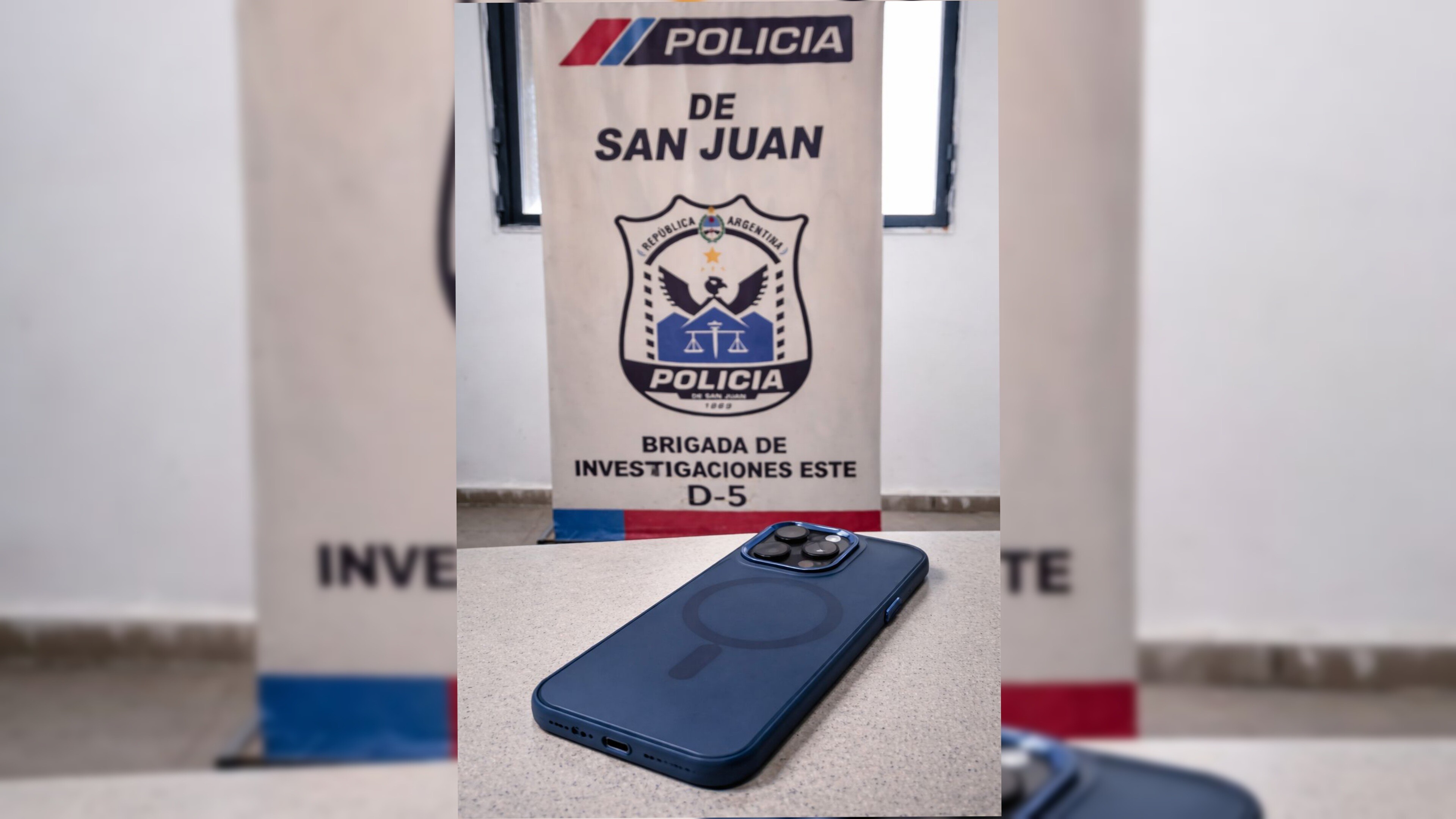 33042.jpg Caucete Barrio Marayes; Recuperan teléfono robado