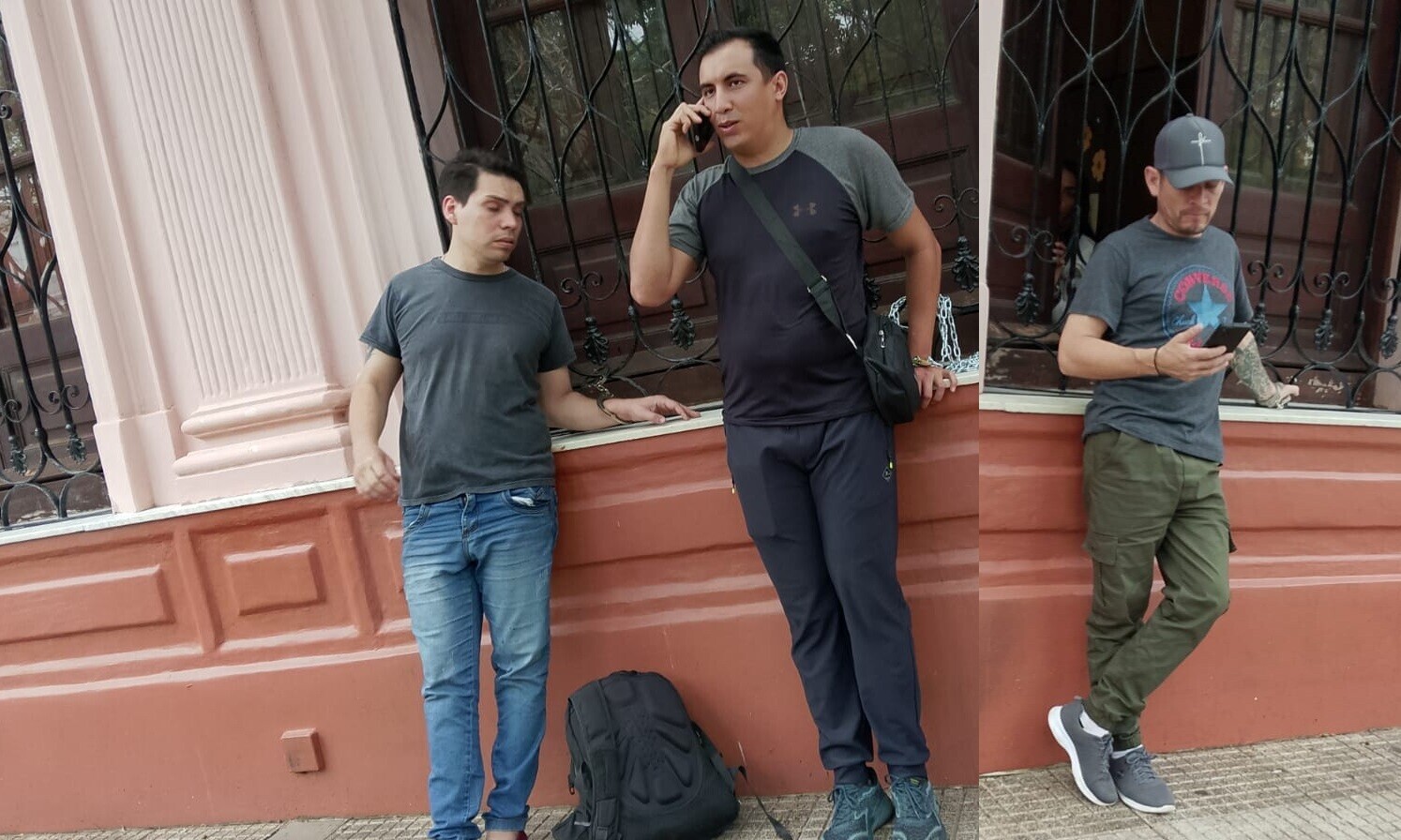 Reclamo, operativo y tres detenidos: tensión frente a Casa de Gobierno