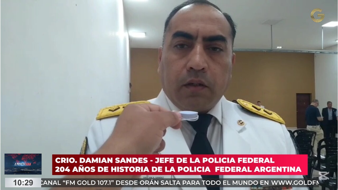 ORAN FESTEJO LOS 204 AÑOS DE LA CREACION DE LA POLICIA FEDERAL ARGENTINA