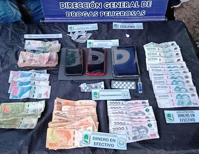 Barrio San Antonio Dos: Anularon un centro de distribución de estupefacientes