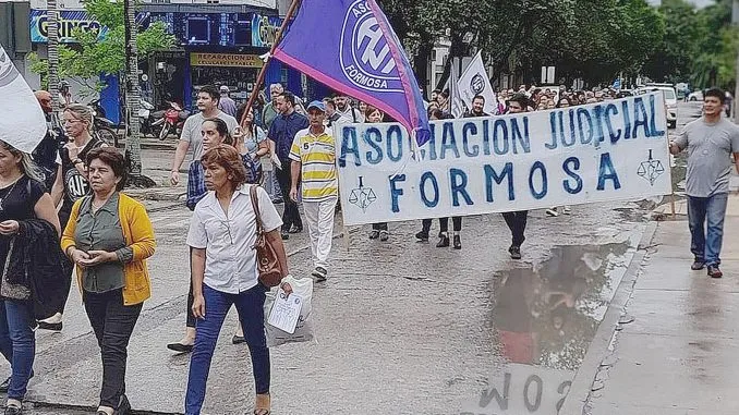 Formosa: Paro total de los judiciales y nuevas medidas de fuerza para la próxima semana