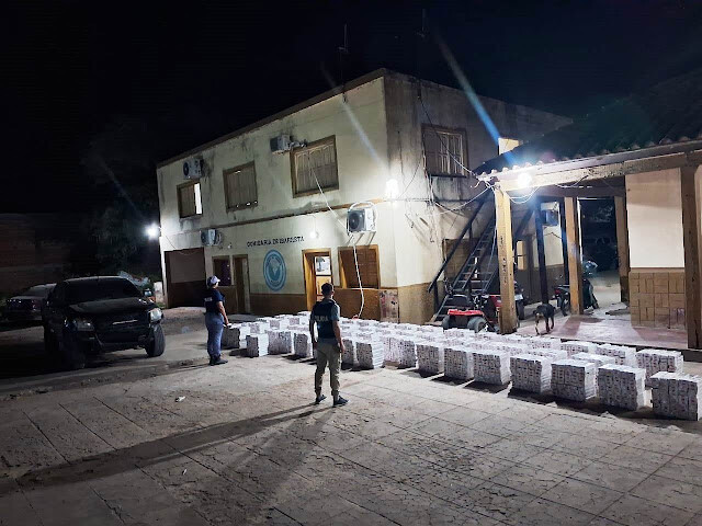 35d454f5-e304-4e83-881a-63441867fd6e.jpg Secuestraron un cargamento de cigarrillos valuado en más de 47 millones de pesos