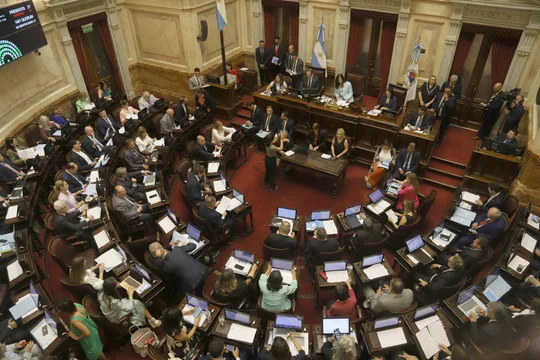 Senado: sin aumento, pero con «aguinaldo» de ,5 millones en enero