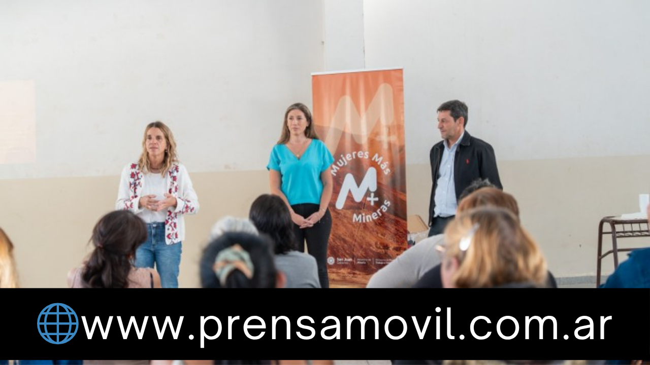 36786.png Mujeres + Mineras: la instancia informativa del programa llega a Valle Fértil