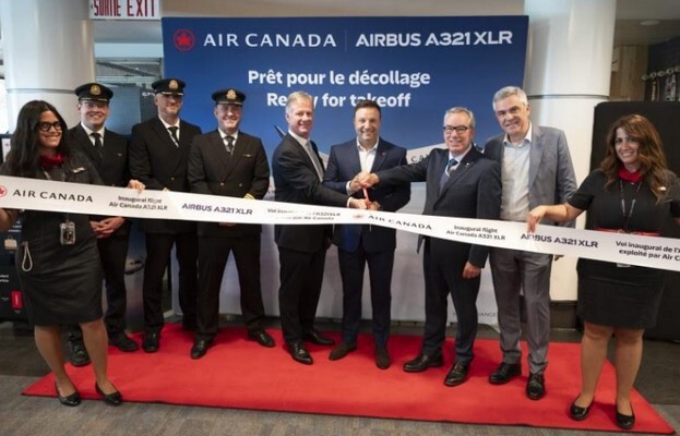 Air Canada inaugura el Airbus A321XLR