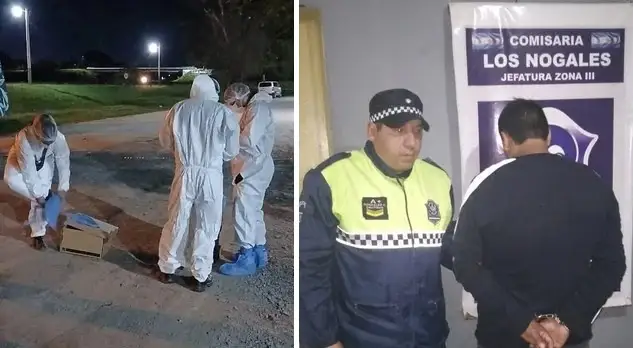 MACABRO: Mató a su esposa y la colgó en la reja de una escuela