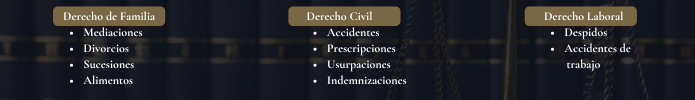 Dra. Lourdes Nuñez - Santiago del Estero / abogada abogado doctora doctor / Derecho de Familia: Mediaciones - Divorcios - Sucesiones - AlimentosDra. Lourdes Nuñez - Santiago del Estero / abogada/ agobado / doctora / Derecho Civil: Accidentes - Prescripciones - Usurpaciones - Indemnizaciones / Derecho Laboral: Despidos - Accidentes de trabajo