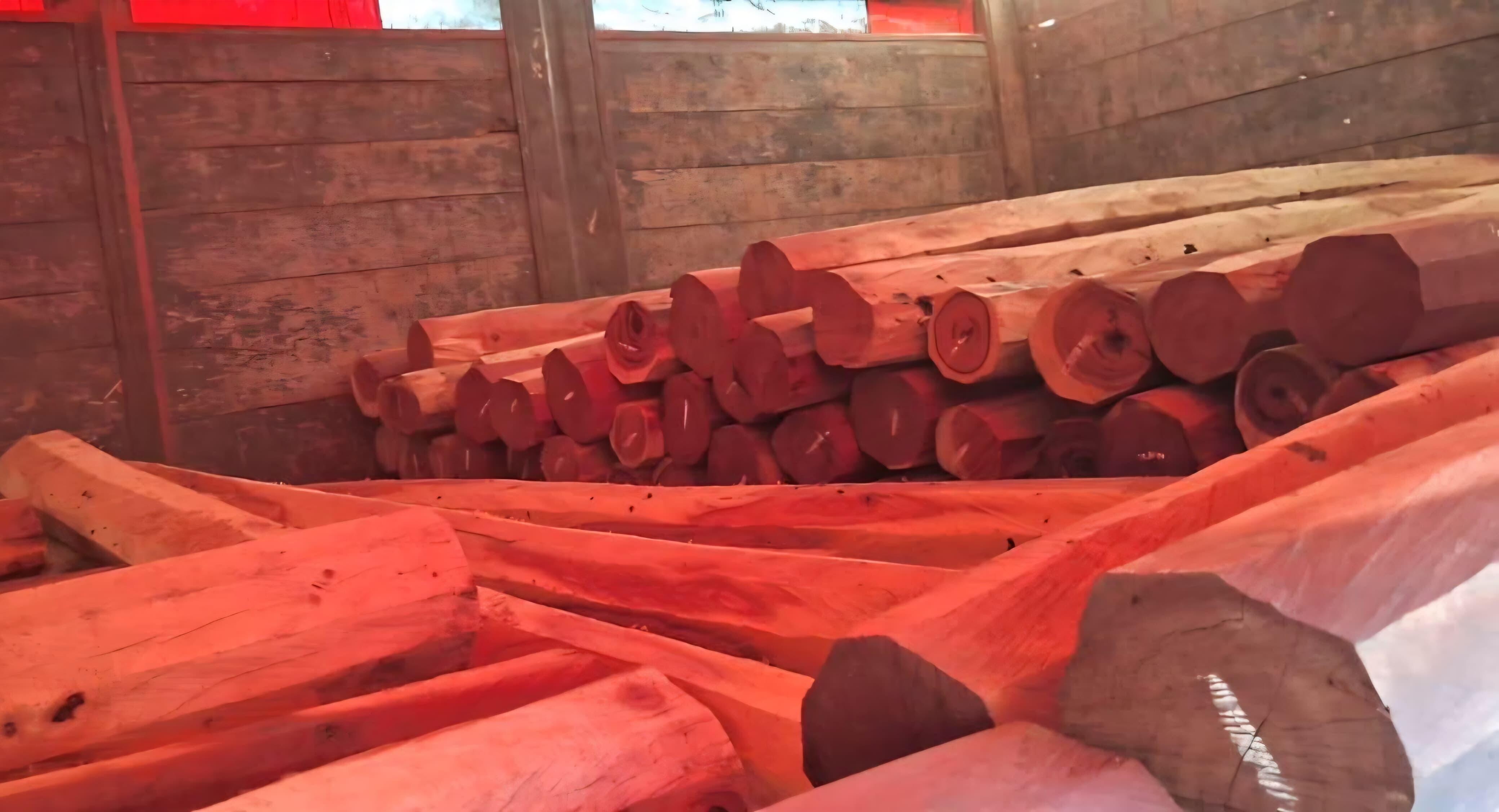 BOSQUES: SECUESTRAN MAQUINARIA Y CARGAMENTO ILEGAL DE QUEBRACHO COLORADO
