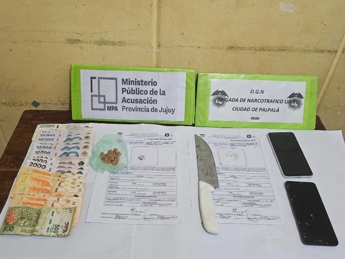 Importante despliegue contra el narcomenudeo: 19 detenidos y 15 procedimientos en todo Jujuy