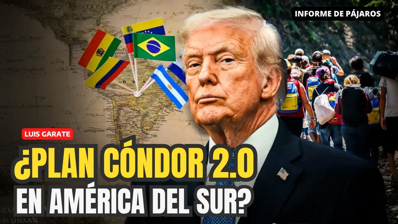 “Arman enemigos internos para plantar terrorismo en América del Sur” | Luis Garate
