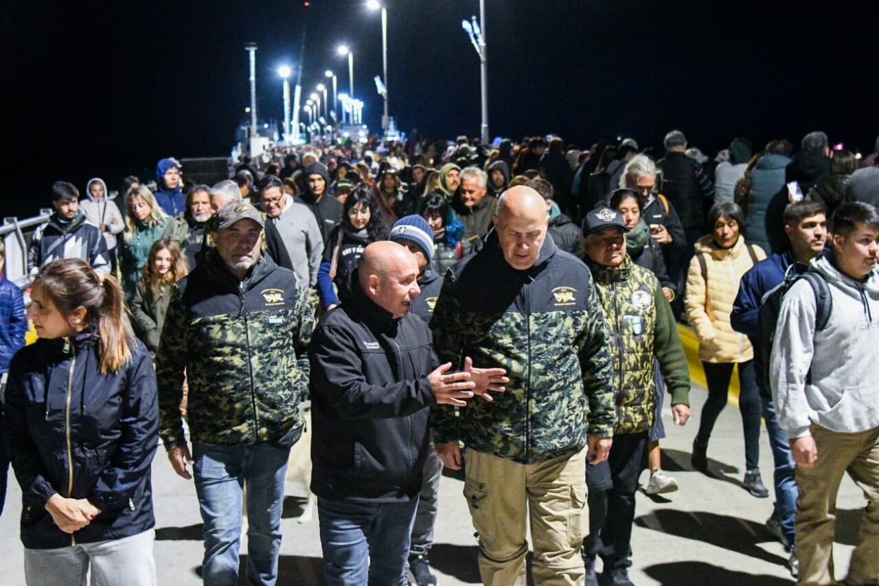 SASTRE PARTICIPÓ DE LA 22° EDICIÓN DEL VÍA CRUCIS SUBMARINO