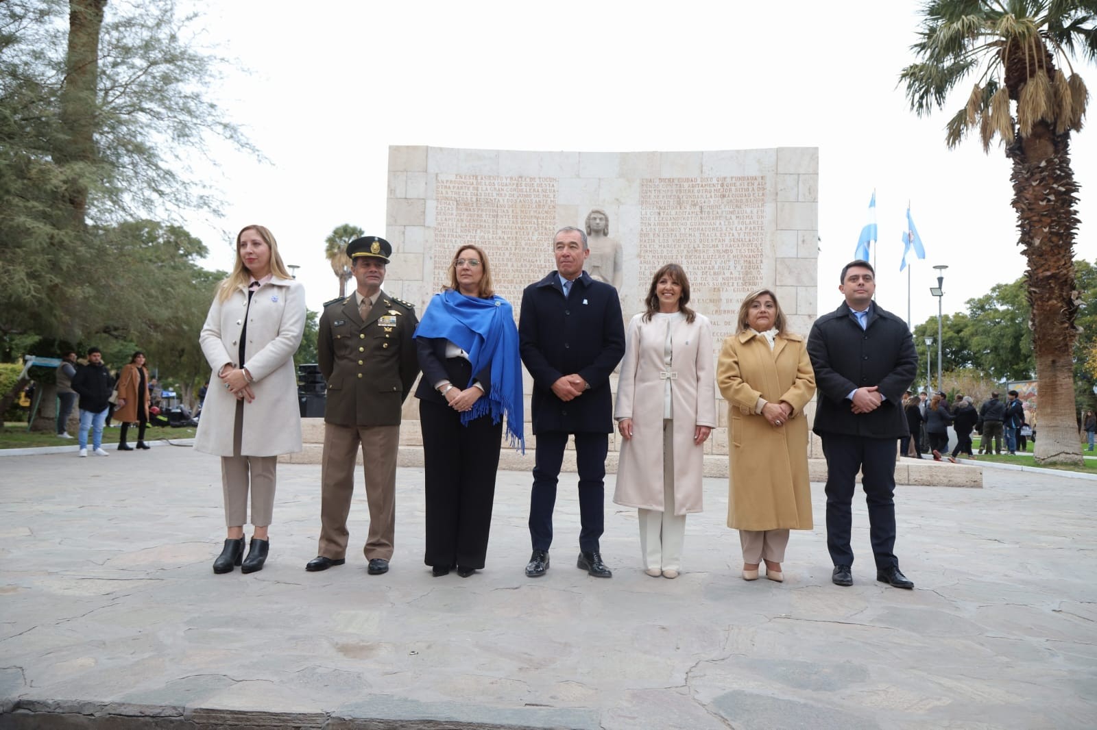 CIUDAD: emotivo acto en el 463° Aniversario de la Fundación de San Juan, en Plaza Juan Jufré