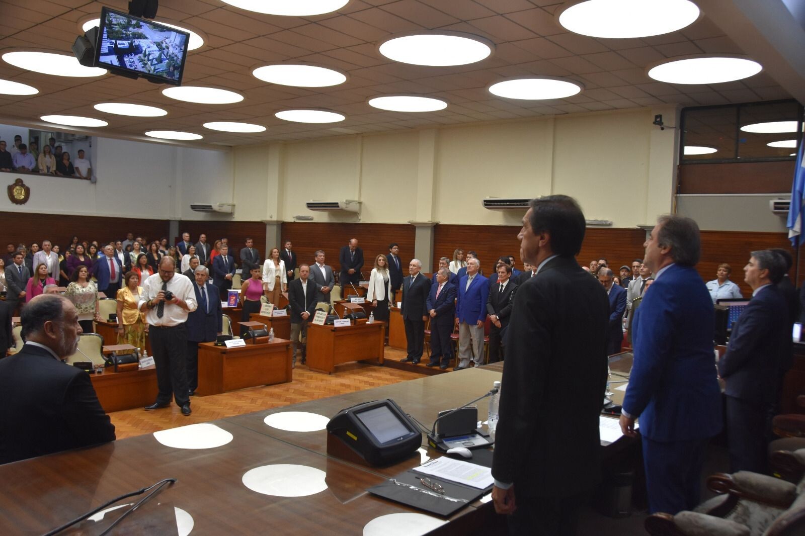 El gobernador dejó inaugurado con su discurso el 163 periodo de Sesiones Ordinarias