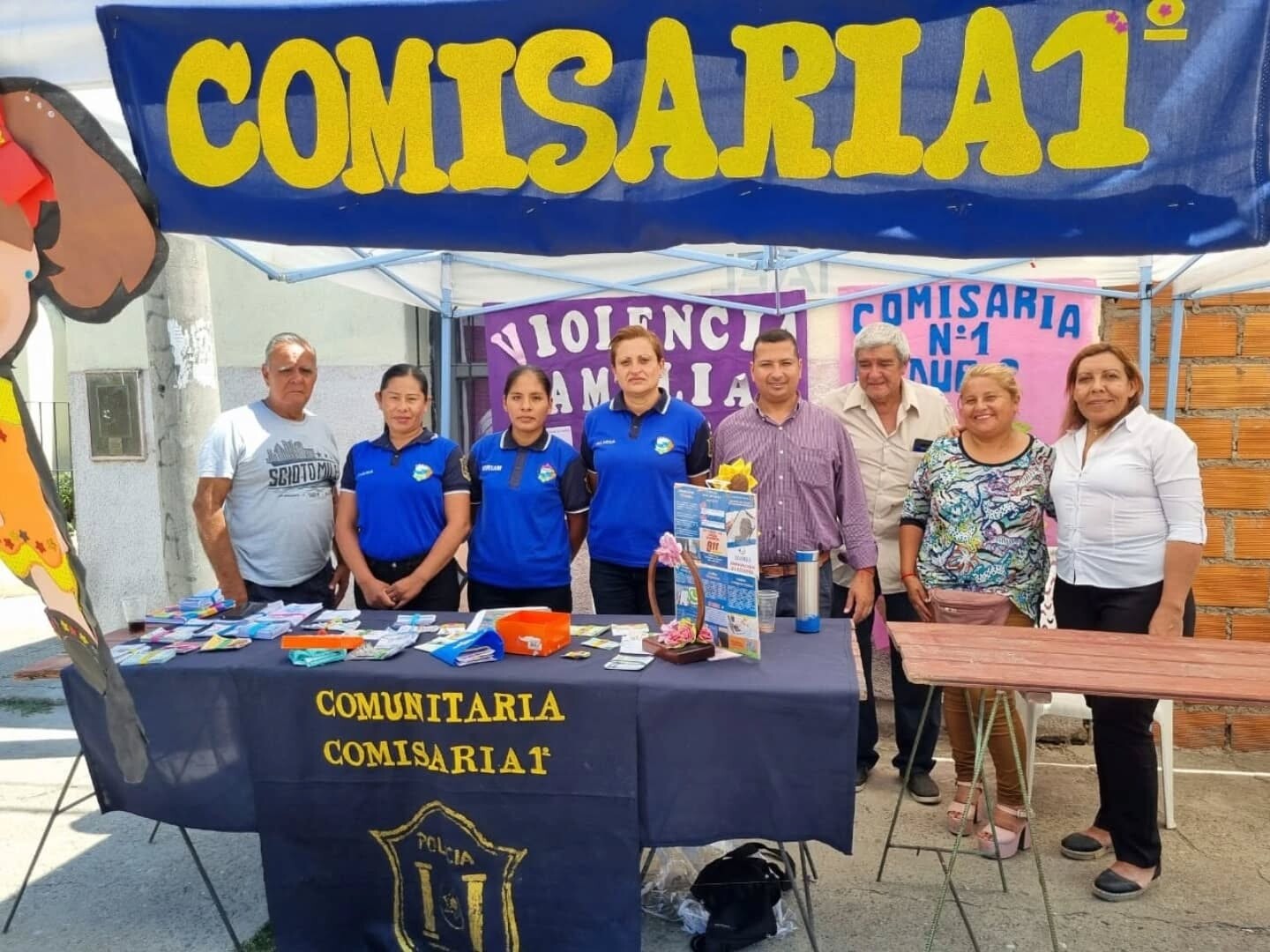 Acción social y policía comunitaria se unen para fortalecer la seguridad en los barrios