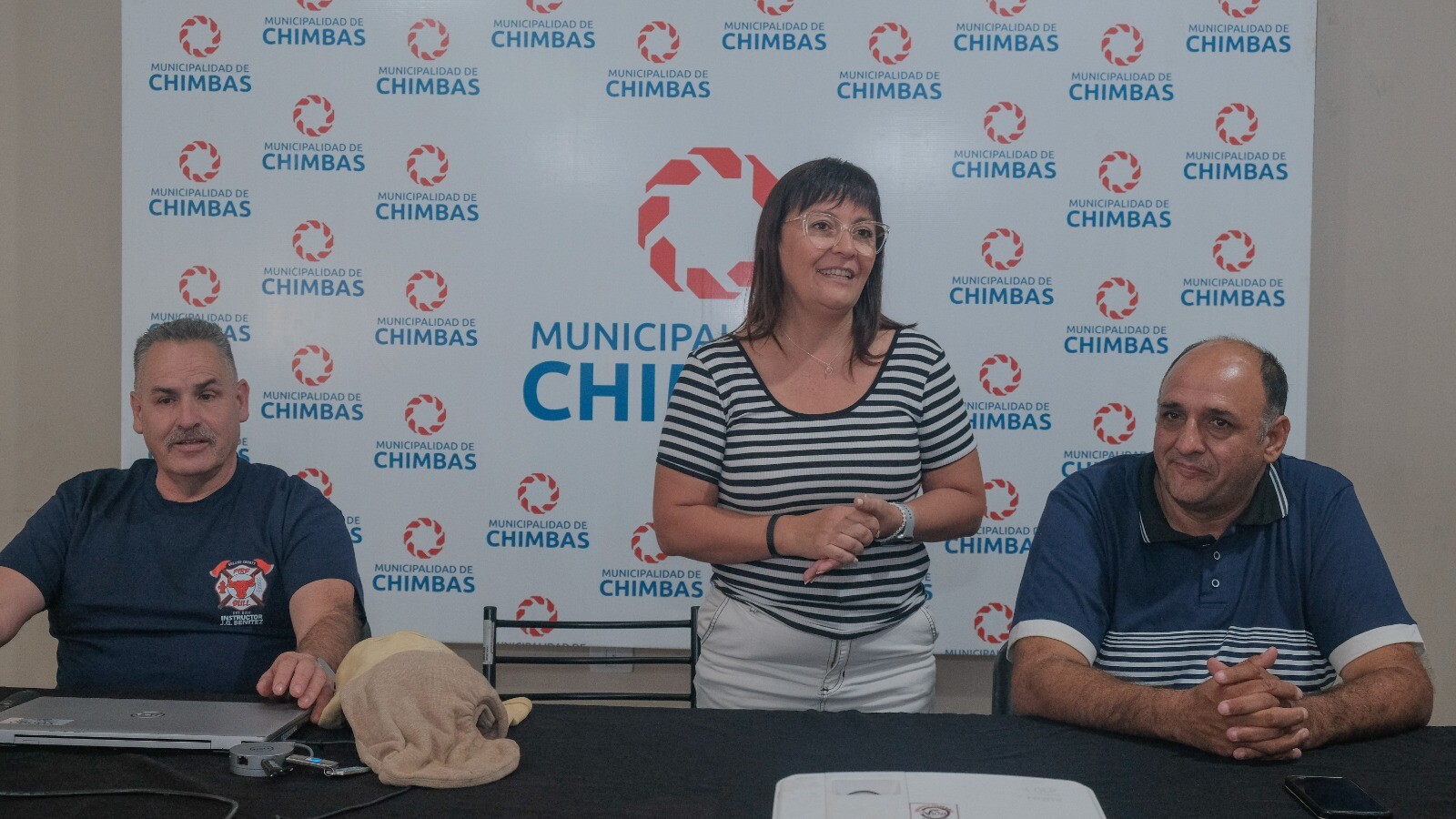 El municipio de Chimbas llevo a cabo una importante capacitación destinada a servir al prójimo.