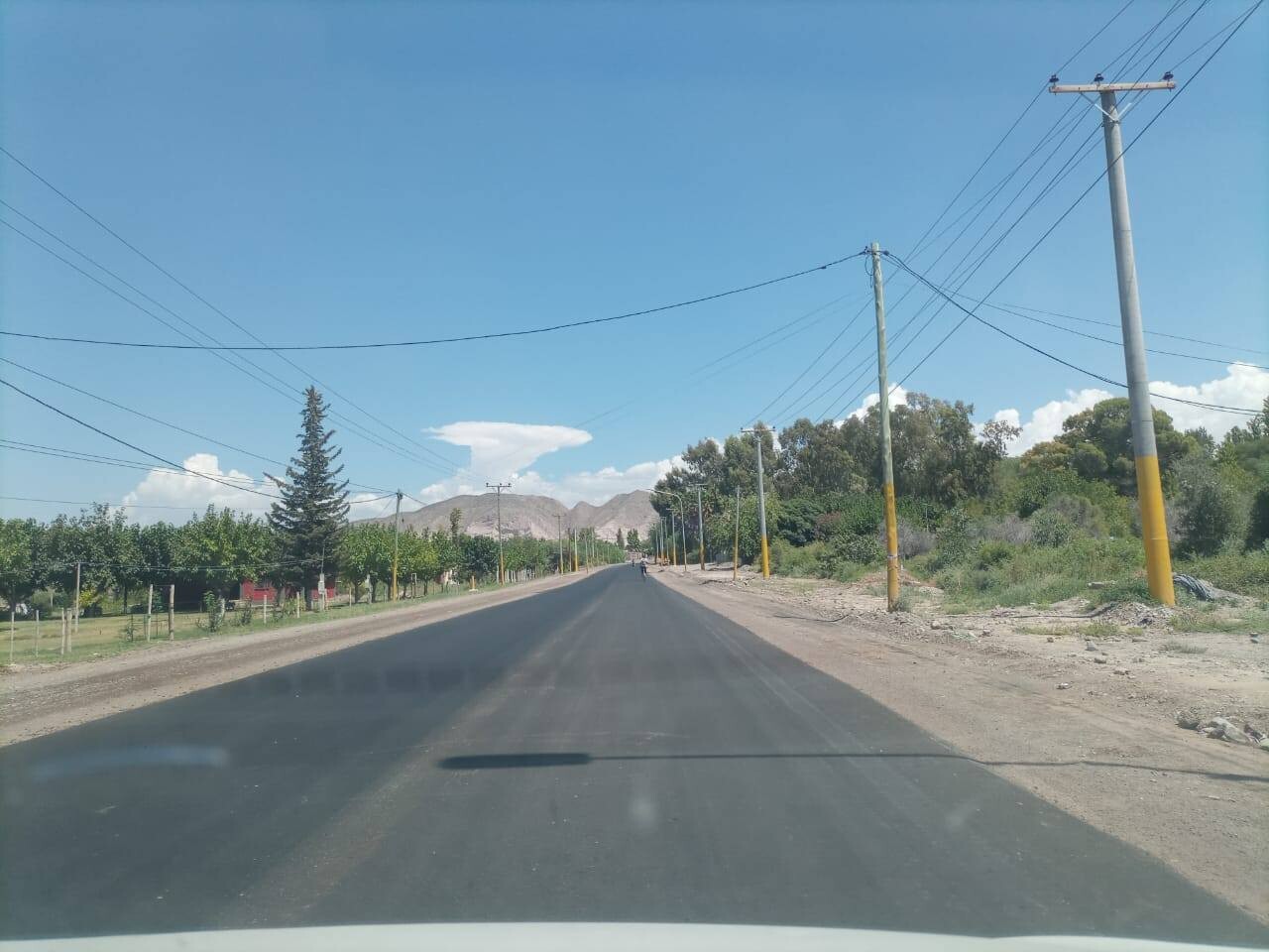 Culmino  la segunda etapa de pavimentación de la Ruta 153 en Sarmiento