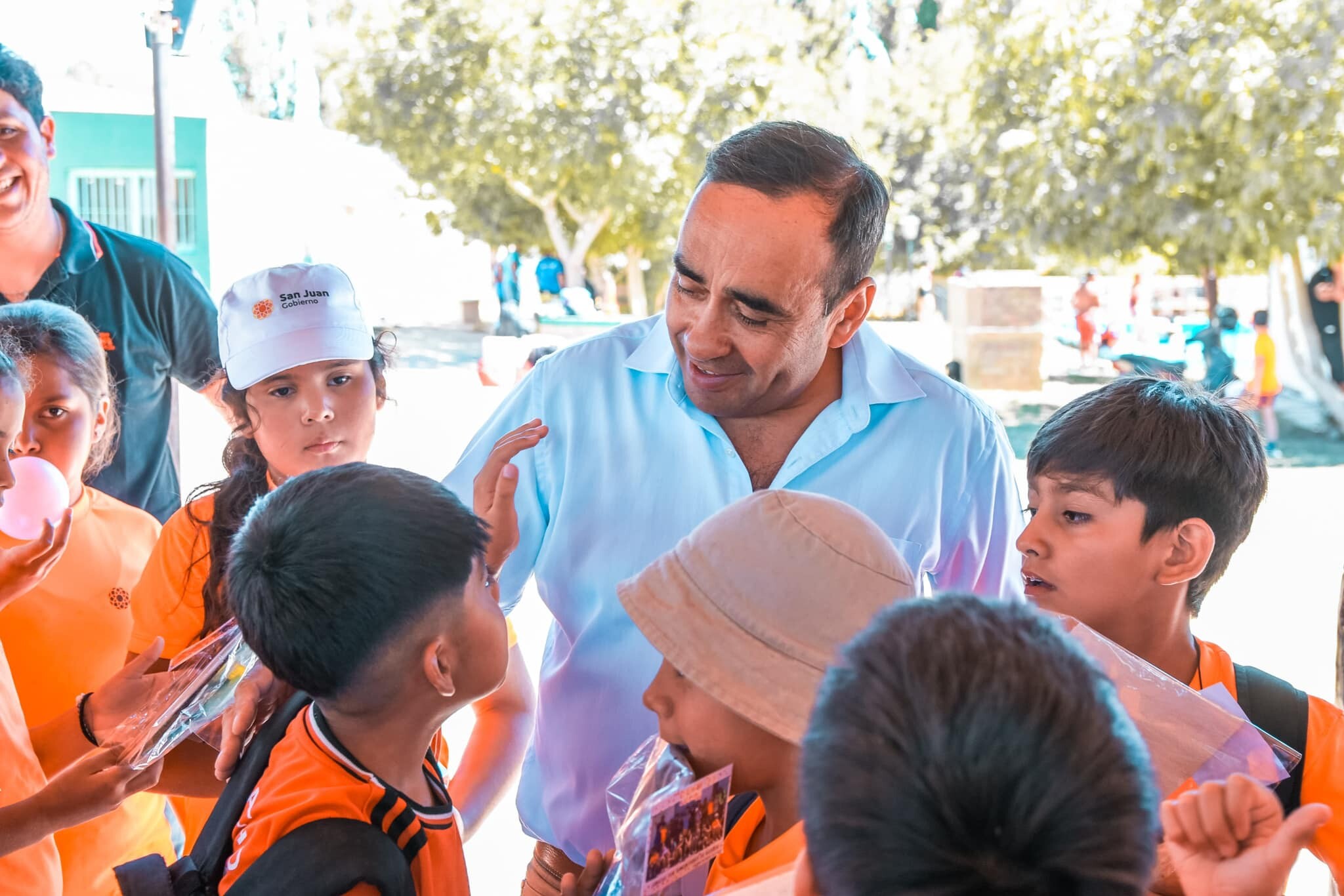 El intendente de Iglesia,Jorge Espejo,en el cierre de las Colonias de Verano destaco la labor conjunta entre municipio y provincia.