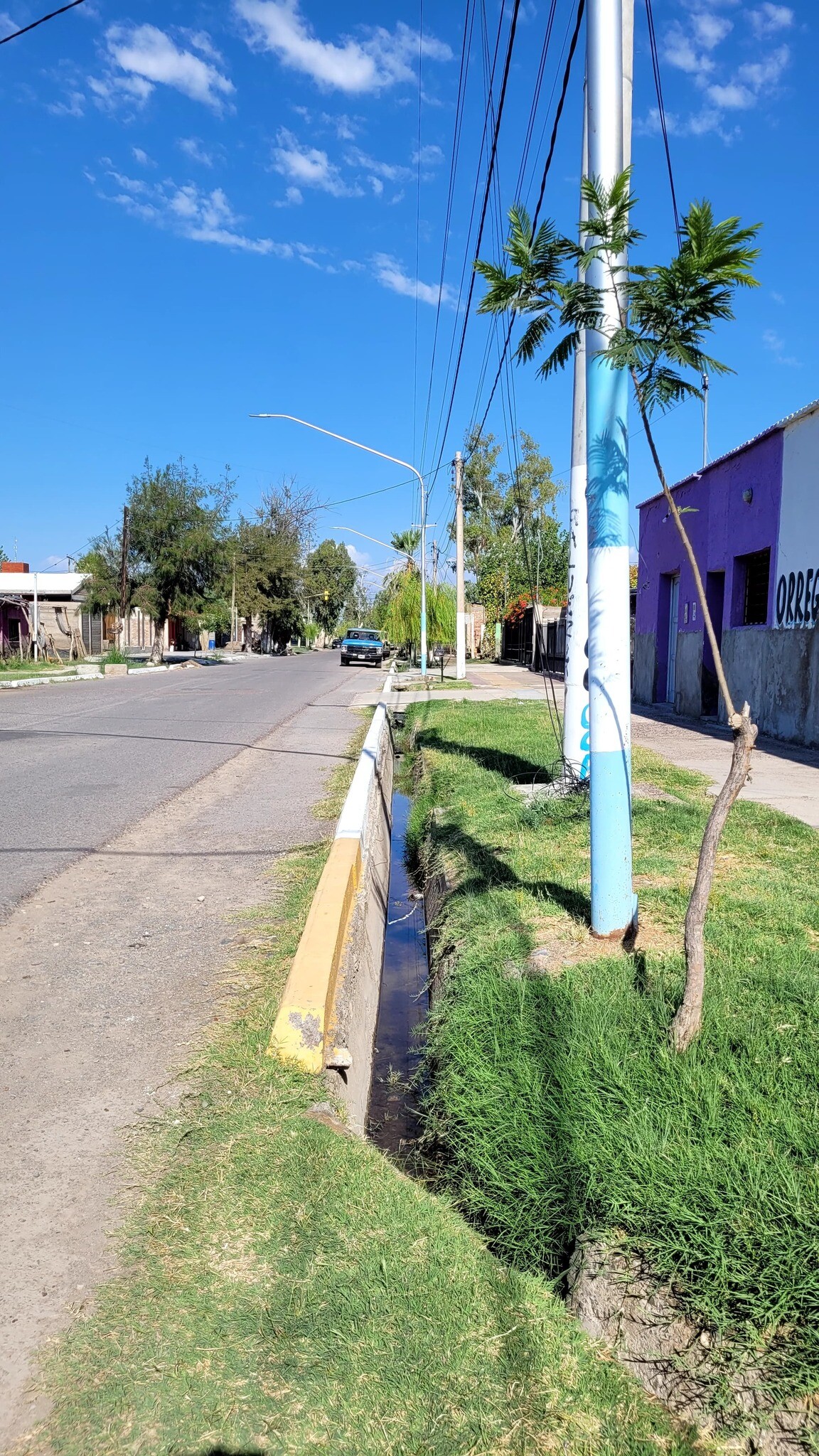 El municipio de Sarmiento recupero el sistema de riego por acequias