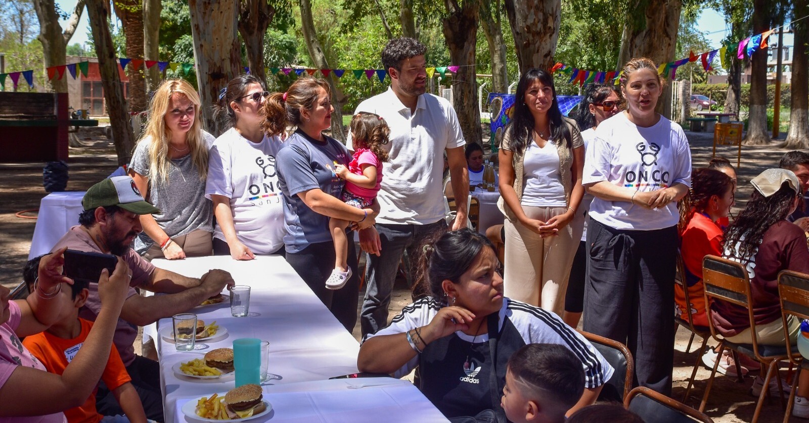 El municipio de Santa Lucia organizo una Jornada Recreativa para Pacientes Oncológicos en el Camping Don Bosco