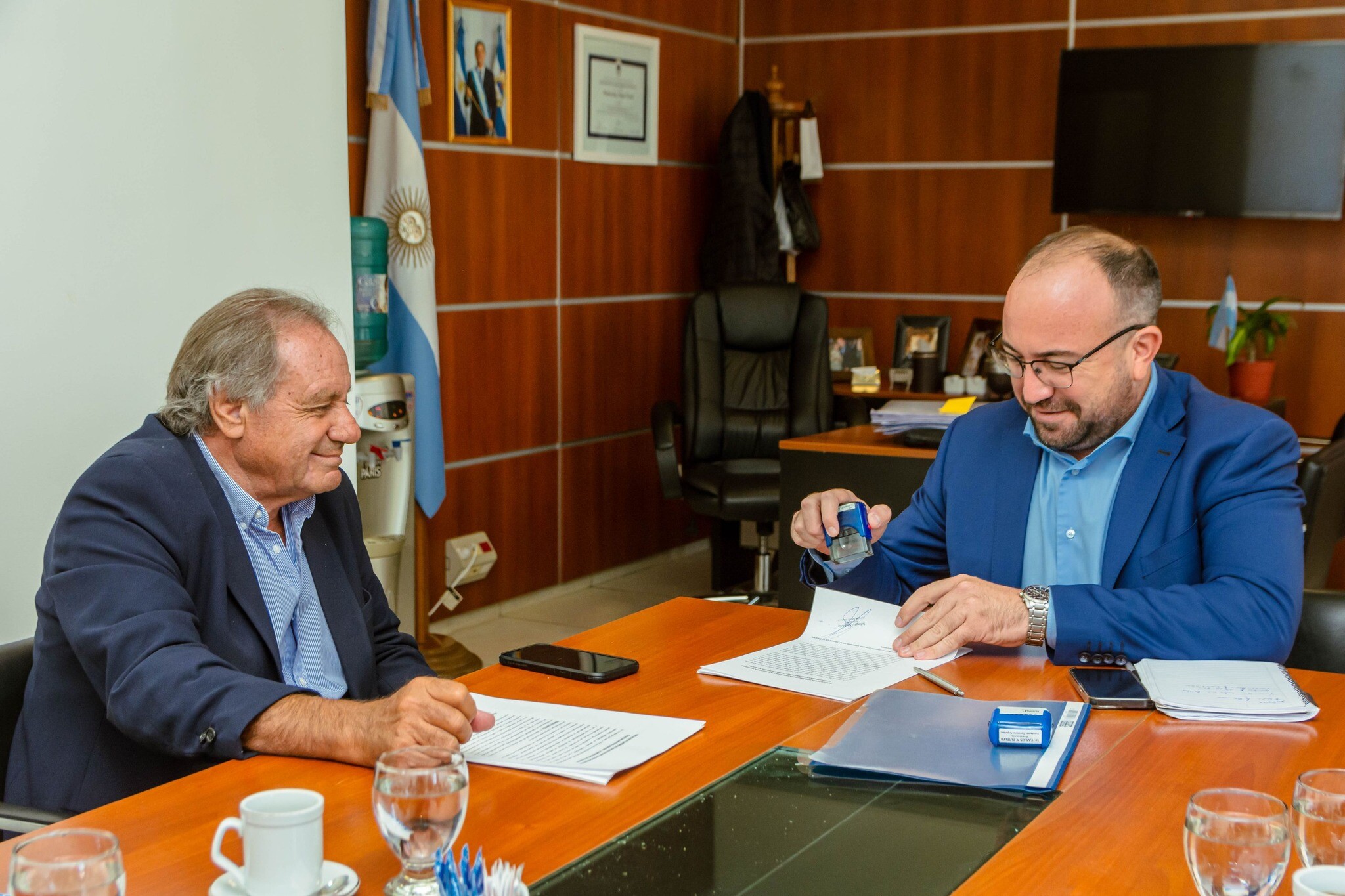 El municipio de Rivadavia firmo un nuevo convenio de salud  para garantizar que la salud sea un derecho al alcance de cada vecino