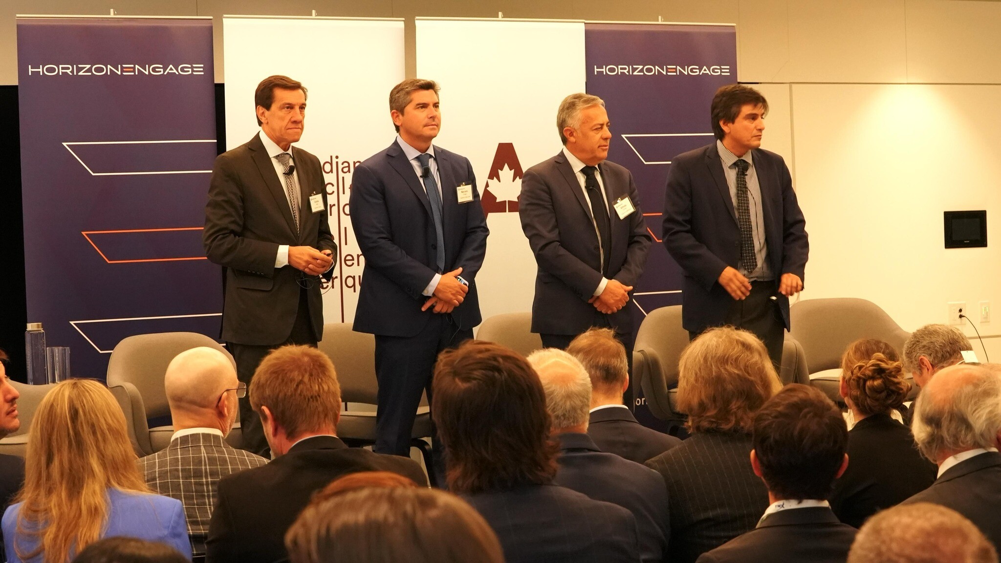 Orrego promovió a San Juan como destino clave para la inversión minera en un evento de la PDAC 2025 en Canadá.