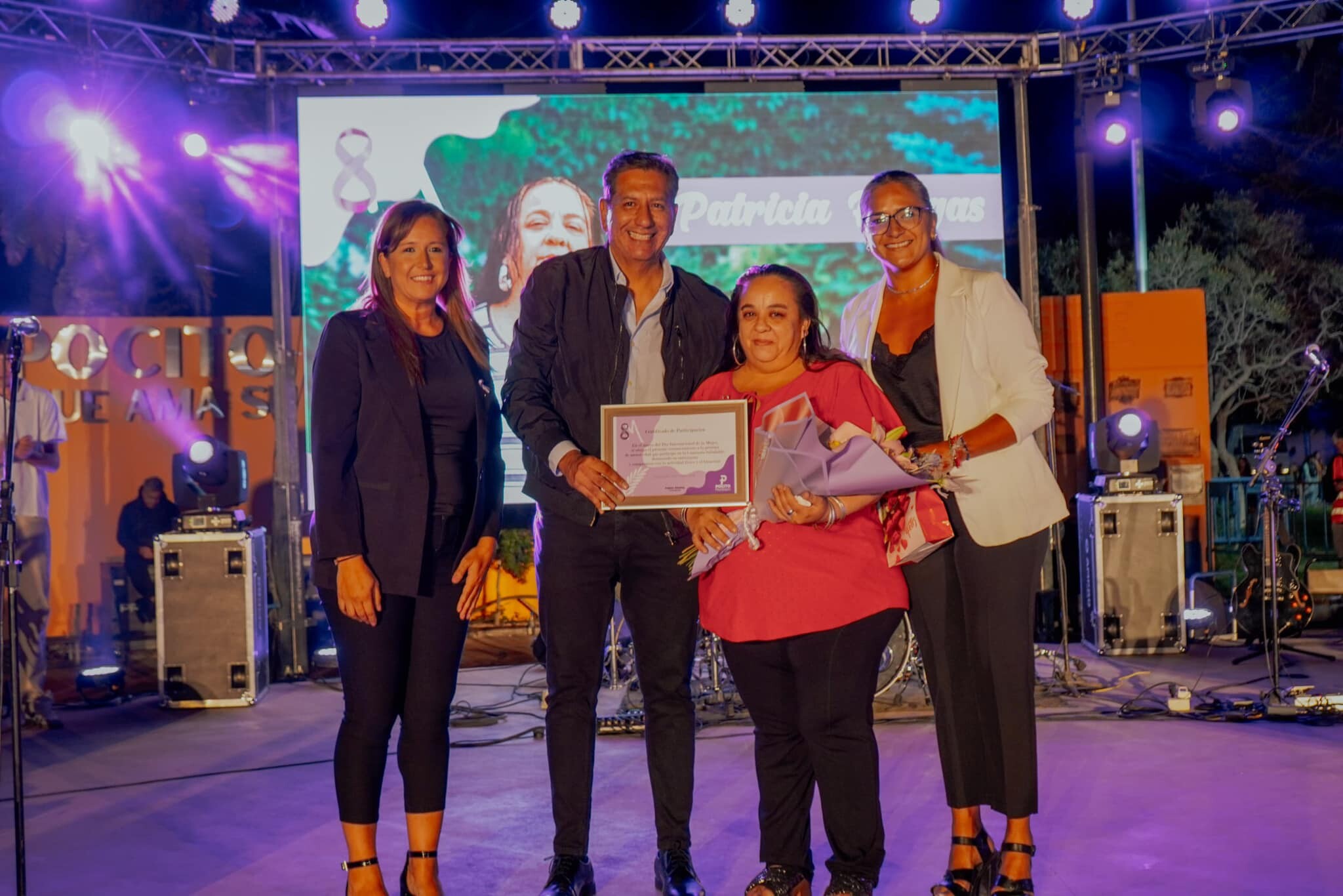 El Municipio de Pocito conmemoró este sábado el 8M- Día Internacional de la Mujer con múltiples actividades