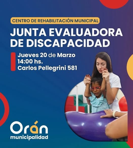 Junta evaluadora de discapacidad atenderá en el centro de rehabilitación municipal