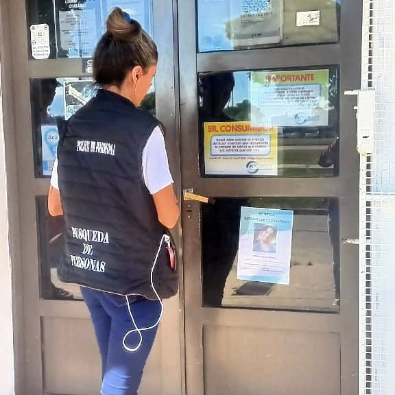 484852186_967325592176421_26154908892766058_n.jpg Karina Rosalía Morilla fue hallada en el país vecino a través de la alerta en la INTERPOL