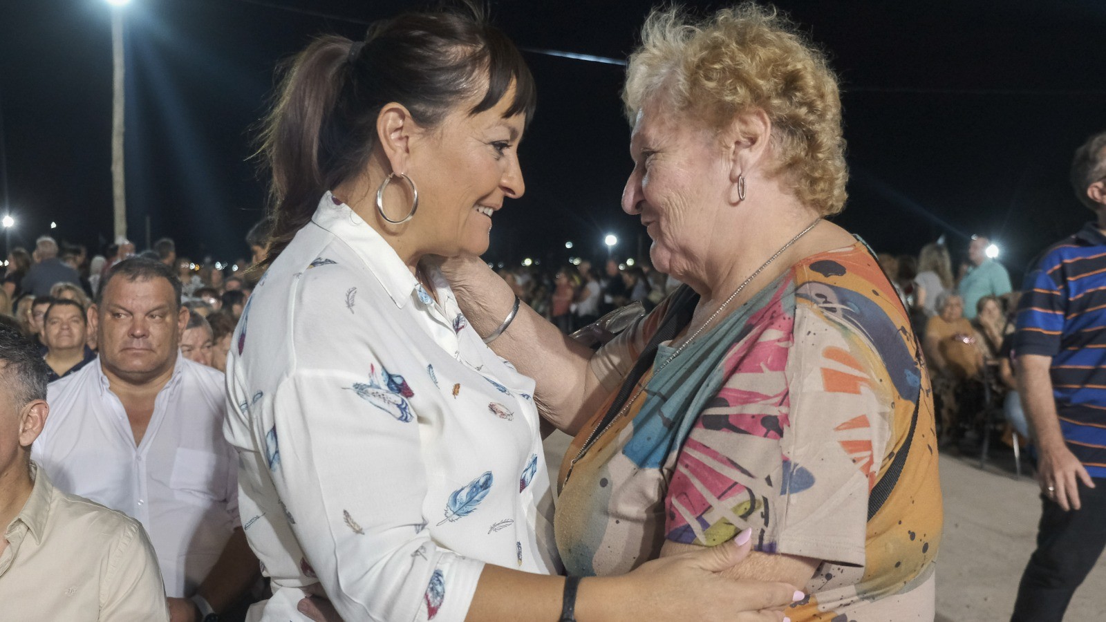 La intendenta de Chimbas,Daniela Rodríguez participo junto a vecinos de la tradición y devoción hacia el Cura Brochero.