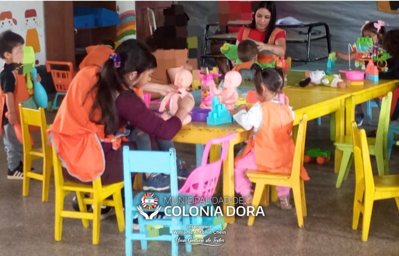 Inicio de actividades en centro infantil municipal